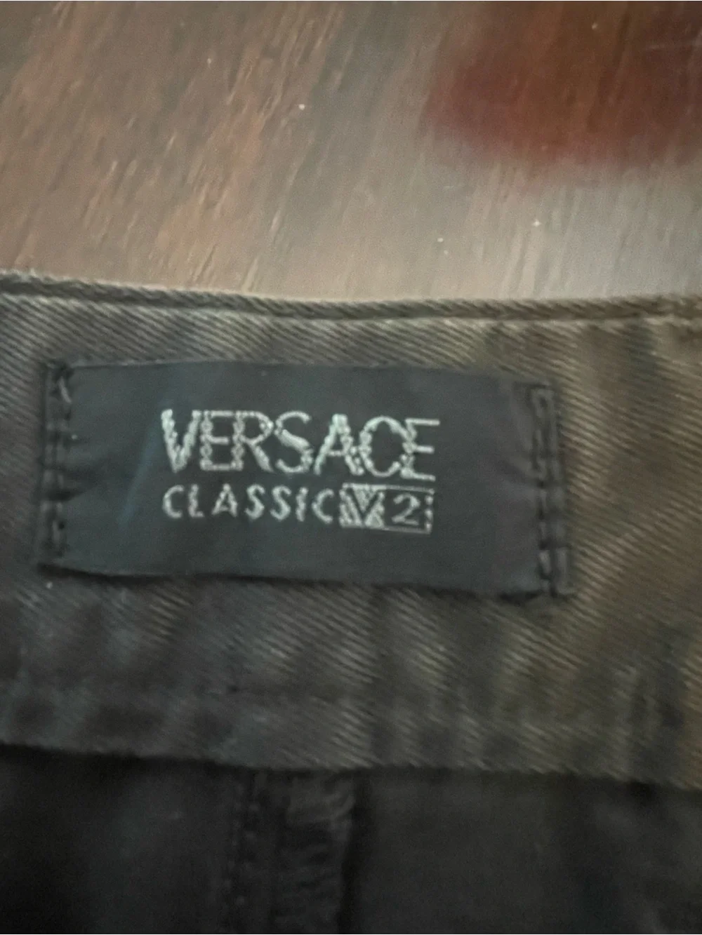 Versace khaki Chinos - Classic Straight Cut